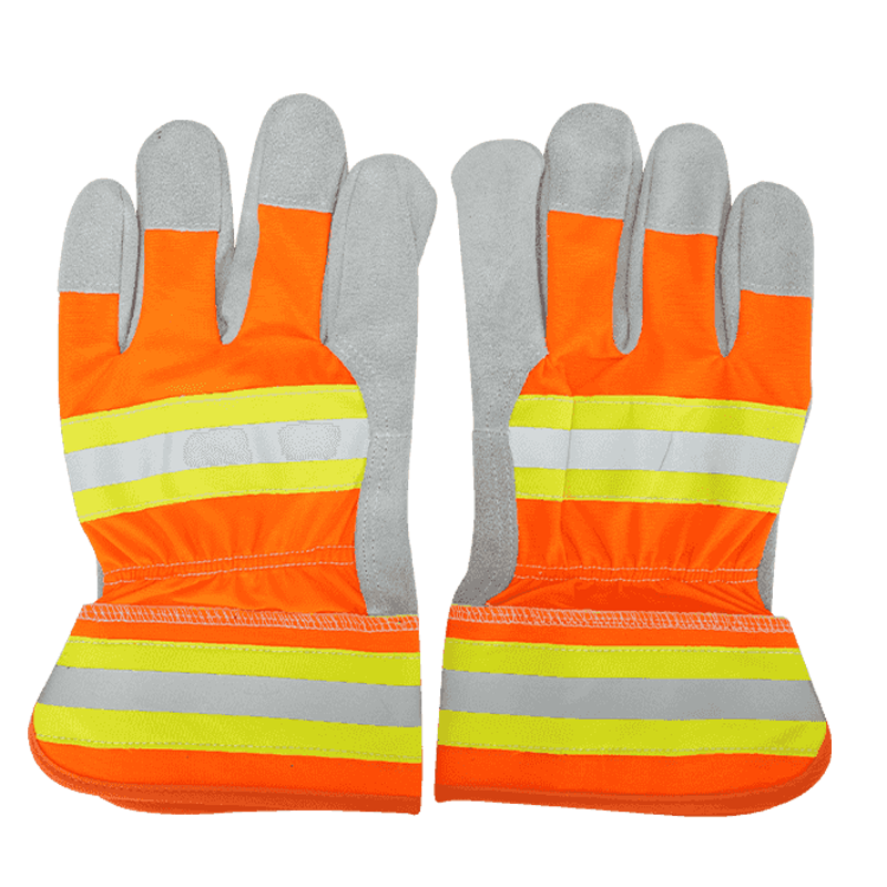 Guanti da lavoro in pelle crosta di mucca